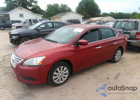 2015 Nissan Sentra Sv from USA, damaged, VIN 3N1AB7AP3FY300006